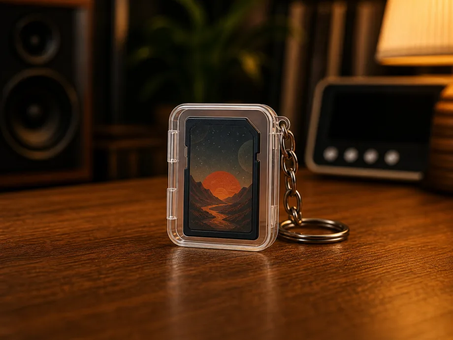 Estuche SD Card con NFC